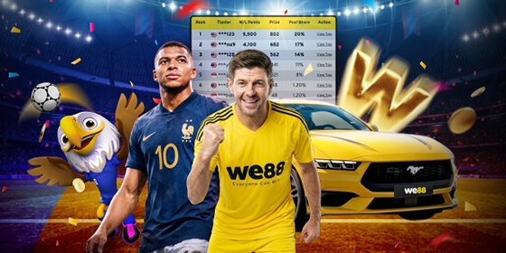 WE88 x FIFA World Cup 26 Mega Bonanza