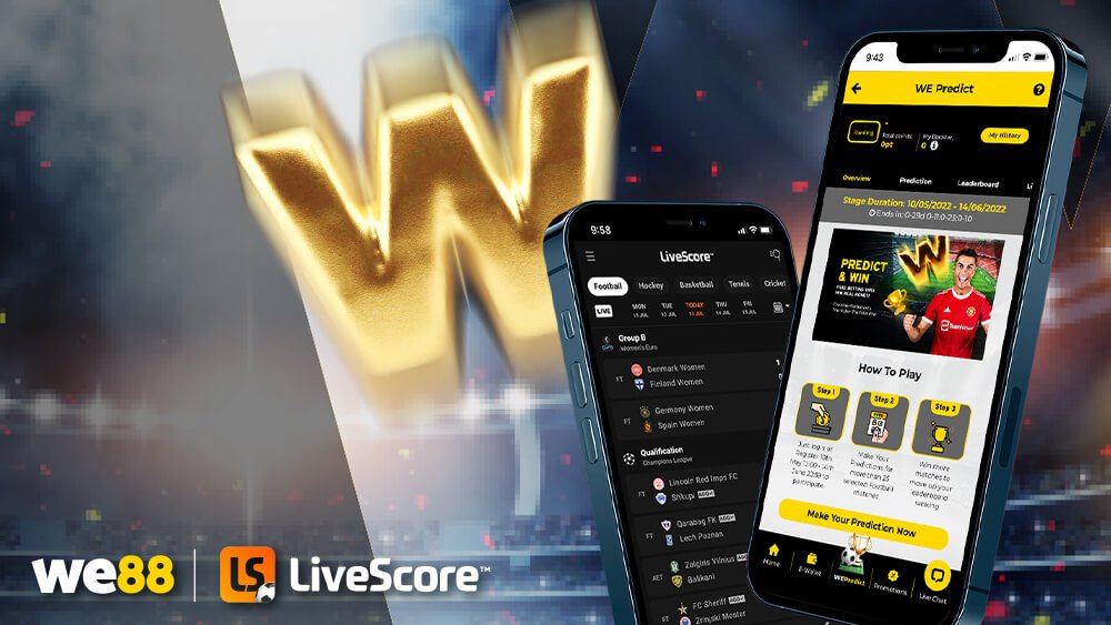 WE88 and LiveScore